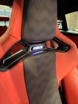 Carbon Sitzschalen-Einsätze – BMW M3/M4 G80 G81 G82 G82 (OEM-Fitment)