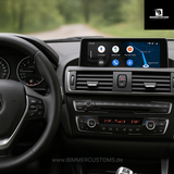 BIMMERCUSTOMS Apple CarPlay & Android Auto Box passend für BMW – Kompatibel mit CCC, CIC & NBT ID4 F20 F21 F22 F23 F30 F31 F32 F33 F36 F87 F80 F82 F83 F10