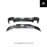 BIMMERCUSTOMS CARBON DIFFUSOR 2 TEILIG FÜR BMW 5er G30