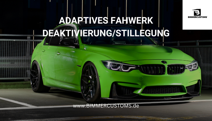 DEAKTIVIERUNG STILLLEGUNG ADAPTIVES GEWINDEFAHRWERK KW H&R FÜR BMW NACHRÜSTUNG