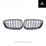 BIMMERCUSTOMS CARBON NIEREN DOPPELSTEG FRONTGRILL PASSEND FÜR BMW 3er E92 E93